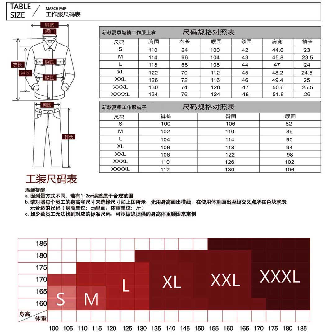 墨绿拼黄夏季工作服AD06-3(图3)